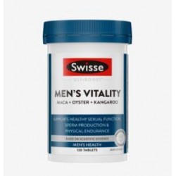 Swisse 玛咖牡蛎袋鼠精华男士活力片 120粒